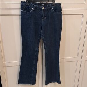 Mossimo Supply Co. Dark Blue Flare Jeans